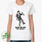 Женская футболка органик