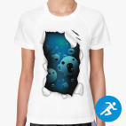 Женская спортивная футболка