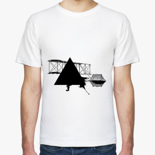 Футболка с принтом 'Triangle'