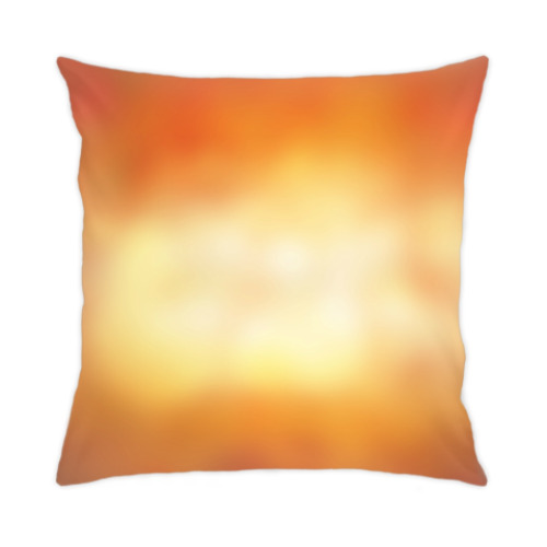 Подушка с принтом Mechanical Fox