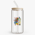 Банка с бамбуковой крышкой