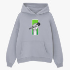 Толстовка худи оверсайз