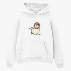 Толстовка худи оверсайз