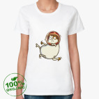 Женская футболка органик