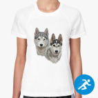 Женская спортивная футболка