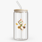 Банка с бамбуковой крышкой