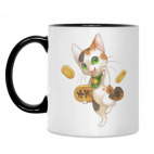 Кружка двухцветная