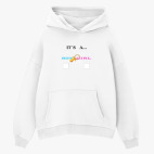 Толстовка худи оверсайз