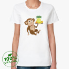 Женская футболка органик