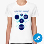 Женская спортивная футболка