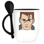 Кружка с ложкой