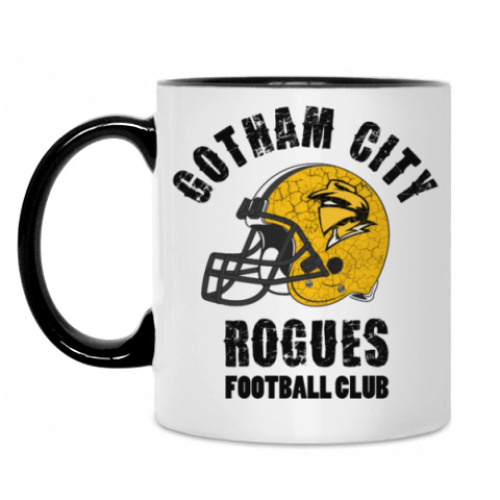 Кружка с принтом Gotham Rogues Football Club