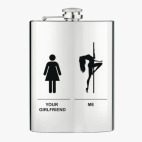 Фляжка стальная