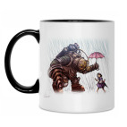 Кружка двухцветная