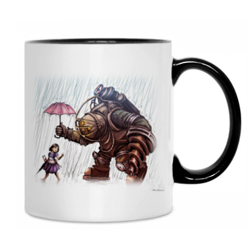 Кружка с принтом Биошок