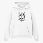 Толстовка худи оверсайз