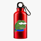 Металлическая бутылка 400 мл UV-DTF