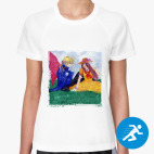 Женская спортивная футболка