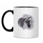 Кружка двухцветная