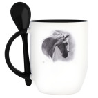 Кружка с ложкой