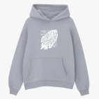 Толстовка худи оверсайз