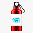 Металлическая бутылка 400 мл UV-DTF