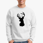 Силуэт оленя