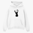 Толстовка худи оверсайз