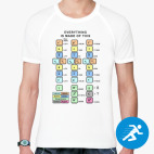 Мужская спортивная футболка