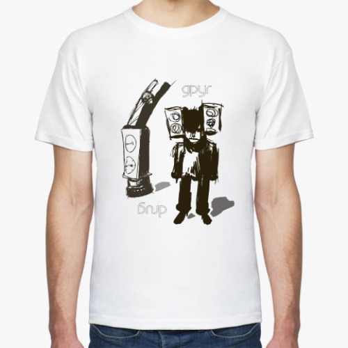 Футболка с принтом Друг Drug