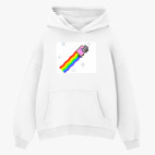 Толстовка худи оверсайз