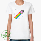 Женская футболка органик