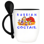 Кружка с ложкой