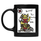 Кружка цветная UV-DTF