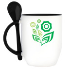 Кружка с ложкой