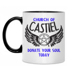 Кружка двухцветная