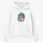 Толстовка худи оверсайз