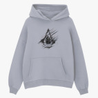 Толстовка худи оверсайз