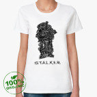 Женская футболка органик