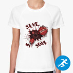 Женская спортивная футболка