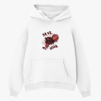 Толстовка худи оверсайз