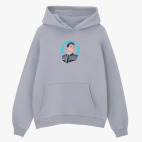 Толстовка худи оверсайз