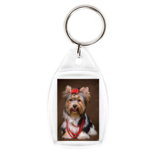 Брелок с принтом Щенок