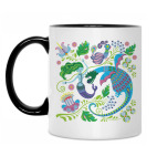 Кружка двухцветная