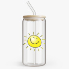 Банка с бамбуковой крышкой