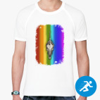 Мужская спортивная футболка