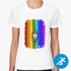 Женская спортивная футболка