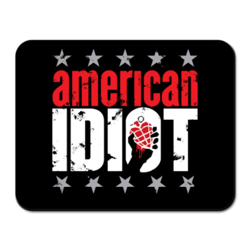 Коврик для мыши с принтом Green Day