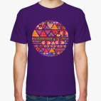 Классическая футболка Акварель