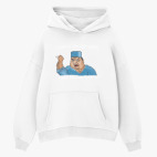 Толстовка худи оверсайз